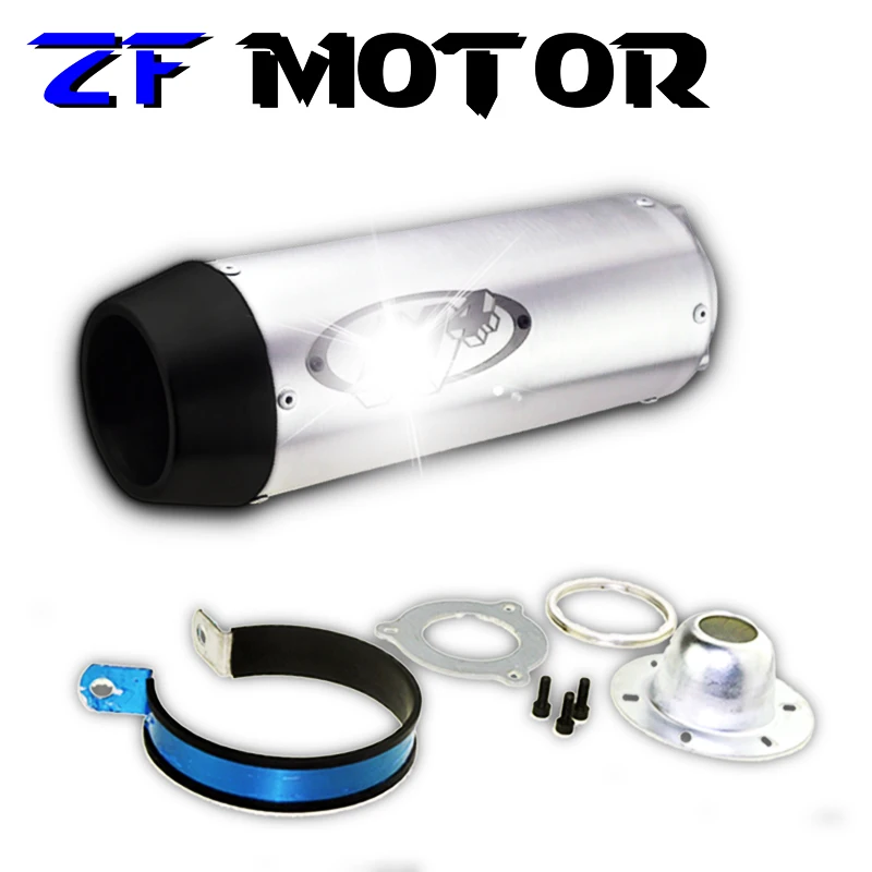Motorcycle modified exhaust end-to-end pipe Refires FOR Honda CB400 CBR250RR CBR250 VTEC XJR400 XJR 400 | Автомобили и мотоциклы