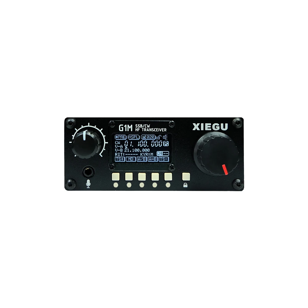 Любительское радио XIEGU G1M SSB/CW 0,5-30 МГц Мобильный радиоприемник HF трансивер Ham QRP T0613
