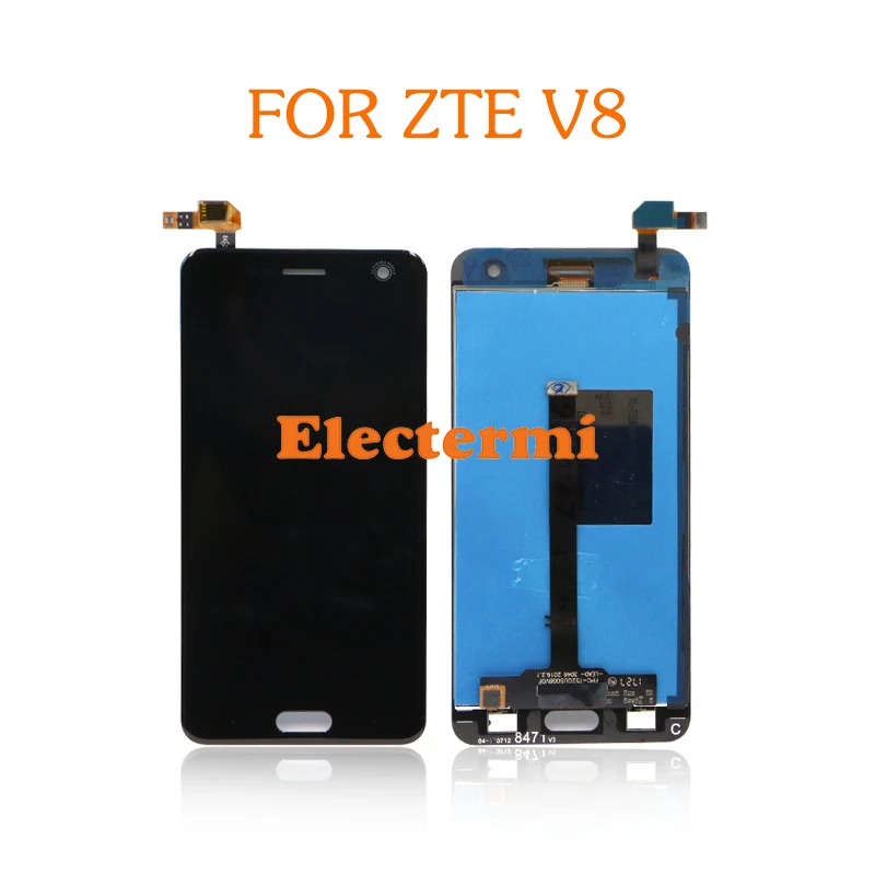 Оригинальный Full ЖК-дисплей Дисплей для ZTE V8 BV0800 лезвие X7 D6 V6 Z7 T660 T663 кодирующий