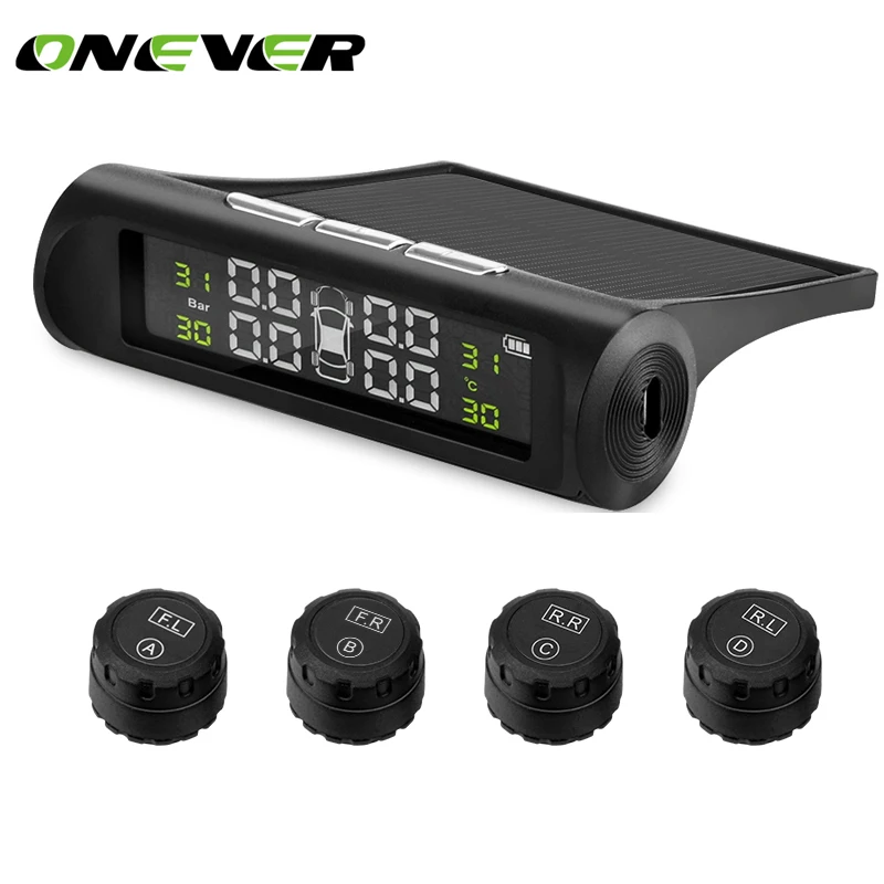 Система контроля давления в шинах TPMS на солнечной энергии беспроводная система