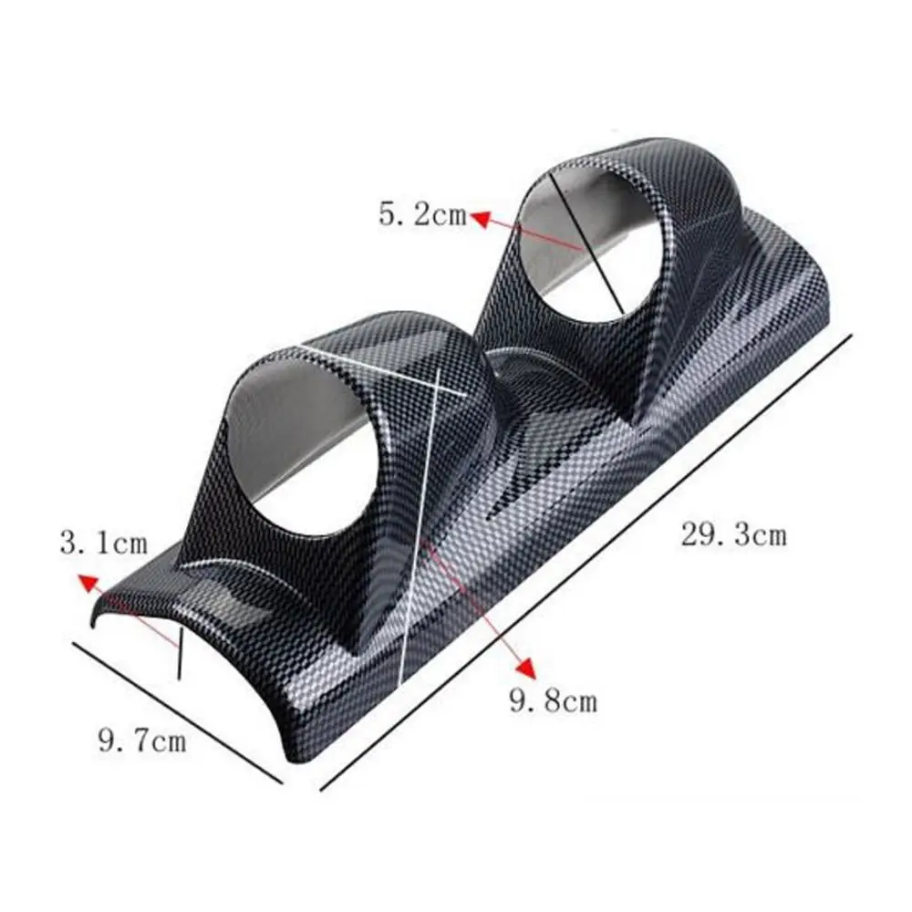 EE Поддержка автомобиля 2 &quot52 мм Gauge Pod Mount Holder с двумя отверстиями универсальные
