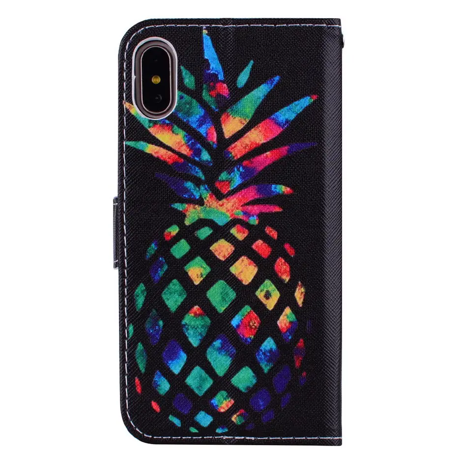 Роскошный флип-чехол-кошелек для iPhone X, 6, 7, 8 Plus, 5, SE, чехол-книжка из искусственной кожи для iPhone X, 6, 7, 8 Plus, 5, чехол для телефона с рисунком s