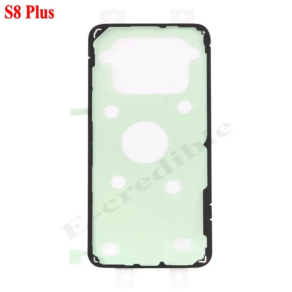 For S8 Plus Клейкая наклейка для samsung Galaxy S10 S9 S8 Plus S10E S7 S6 Edge Plus Note 9 8 Водонепроницаемая задняя крышка для аккумулятора клейкая лента - Цвет: For S8 Plus