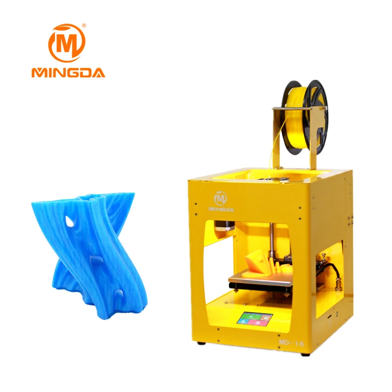 Горячая Распродажа MINGDA настольный 3d принтер новейший FMD 3D печатная машина три цвета металл 3 D принтер для продажи