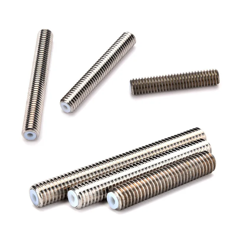 Горло сопла M6 X 30/40/50 для экструдера 3D принтера MK8|mk8 extruder nozzle throat|teflon throatthroat m6 |