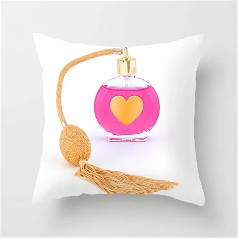 Cushion Covers05 Чехлы 45 см* 45 см ручная роспись цветы и флаконы супер мягкие и декоративная наволочка домашняя декоративная Подушка Крышка - Цвет: Cushion Covers05