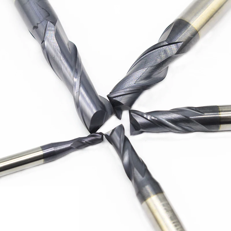 値段 14 ミリメートル 16 ミリメートル 18 ミリメートル 20 ミリメートル 2 フルート HRC50 タングステン超硬フラット正方形フラットエンドミル加工カッタースパイラルビット CNC