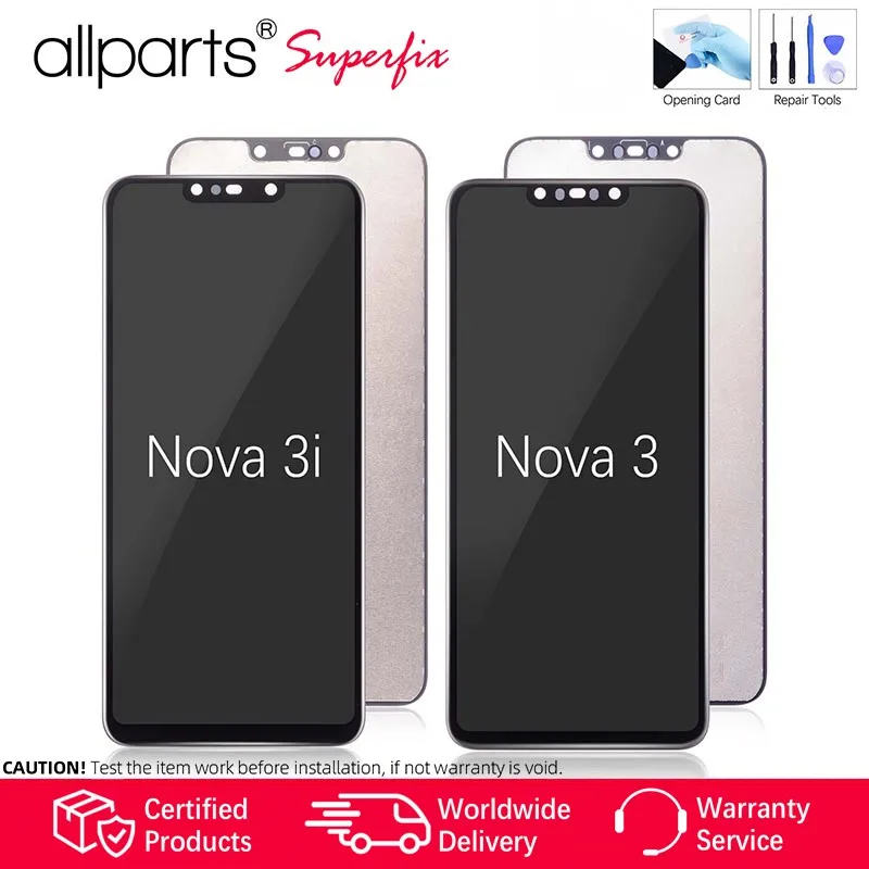 Оригинальный ЖК дисплей для HUAWEI Nova 3 сенсорный сменный экран 3i Nova3 сменные детали