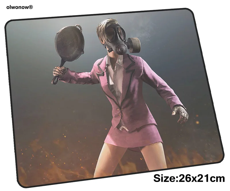 Коврик для мыши pubg, 260x210x3 мм, эргономичный коврик для мыши