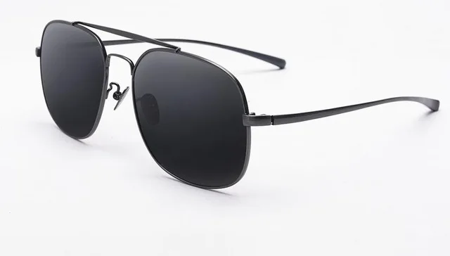 Pilot sunglasses TS Новые оригинальные Xiaomi Mijia Кастомизация TS нейлоновые поляризованные солнцезащитные очки ультратонкие легкие предназначены для путешествий на открытом воздухе - Цвет: Pilot sunglasses TS
