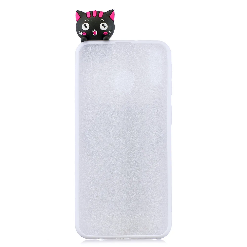 3D Cute Cartoon Soft Silicone Case for Samsung Galaxy M10 Unicorn Shockpoof Protective Phone Cover M20 Fundas |