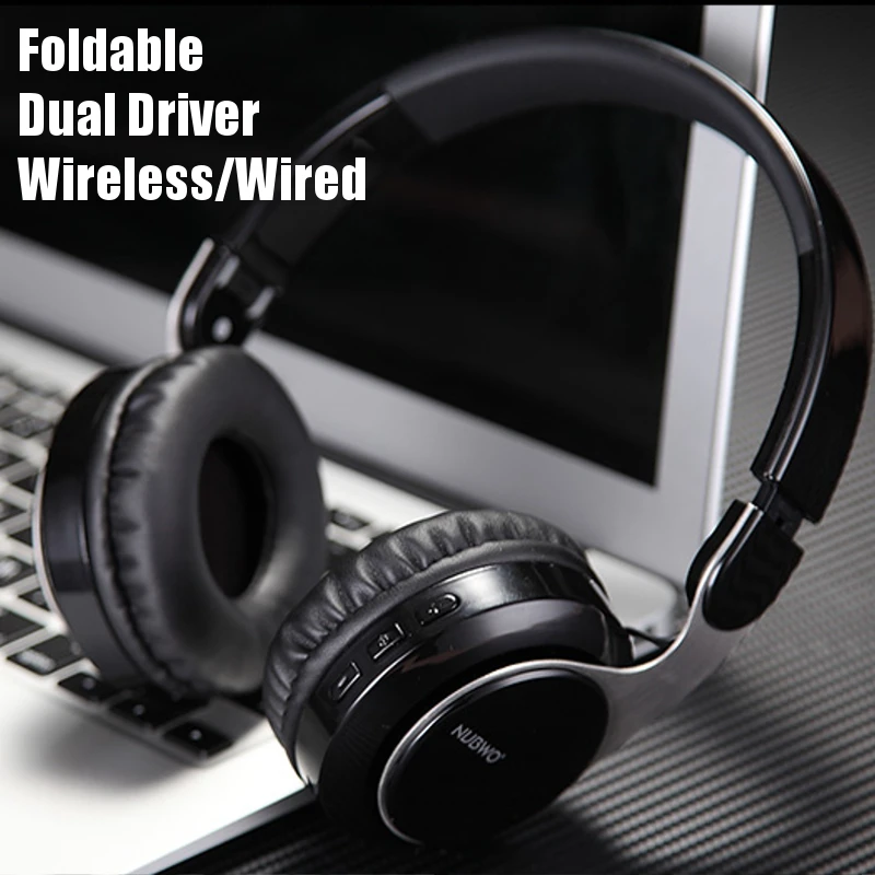 NUBWO S8 bluetooth 4 2 наушники стерео Беспроводной Игровые для геймеров складной мягкий