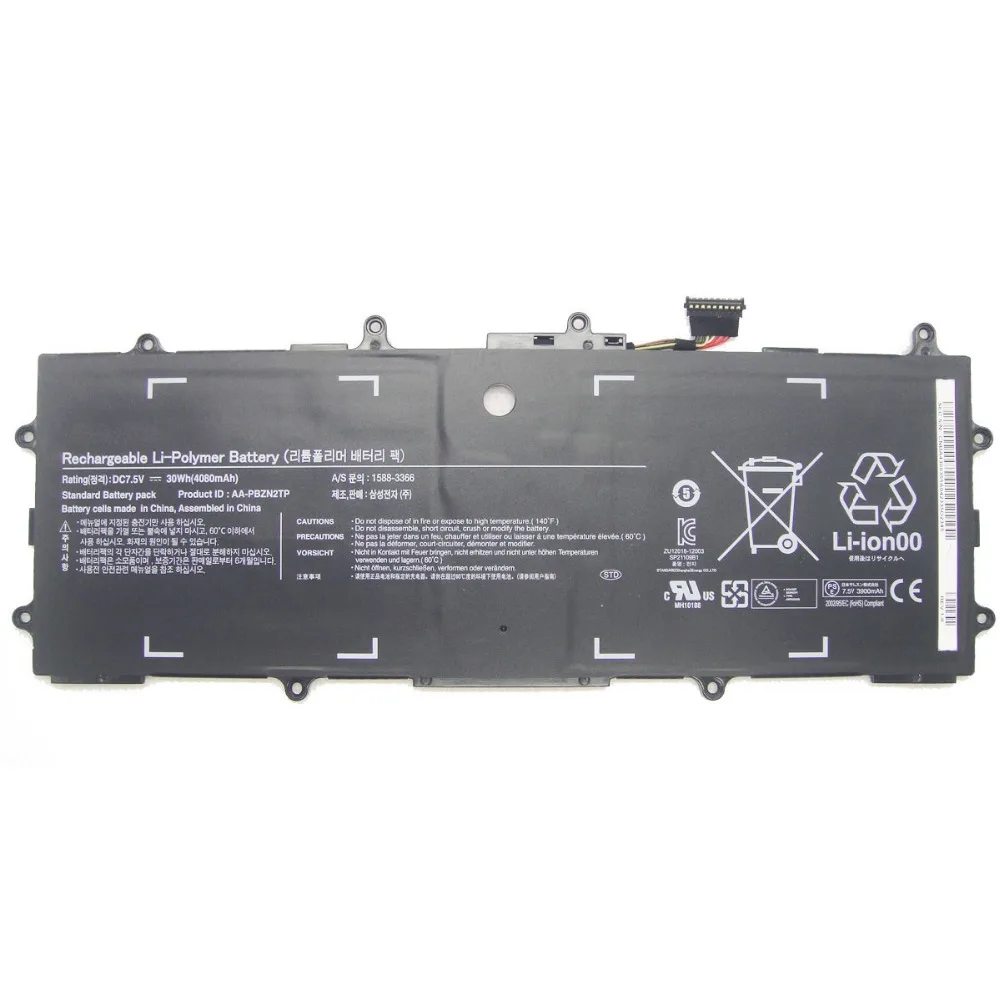 AA-PBZN2TP PBZN2TP Аккумулятор для ноутбука Samsung Chromeboo 905S3G-K07 XE303C12 серии батареи 7 5 V 4080mAh 30Wh