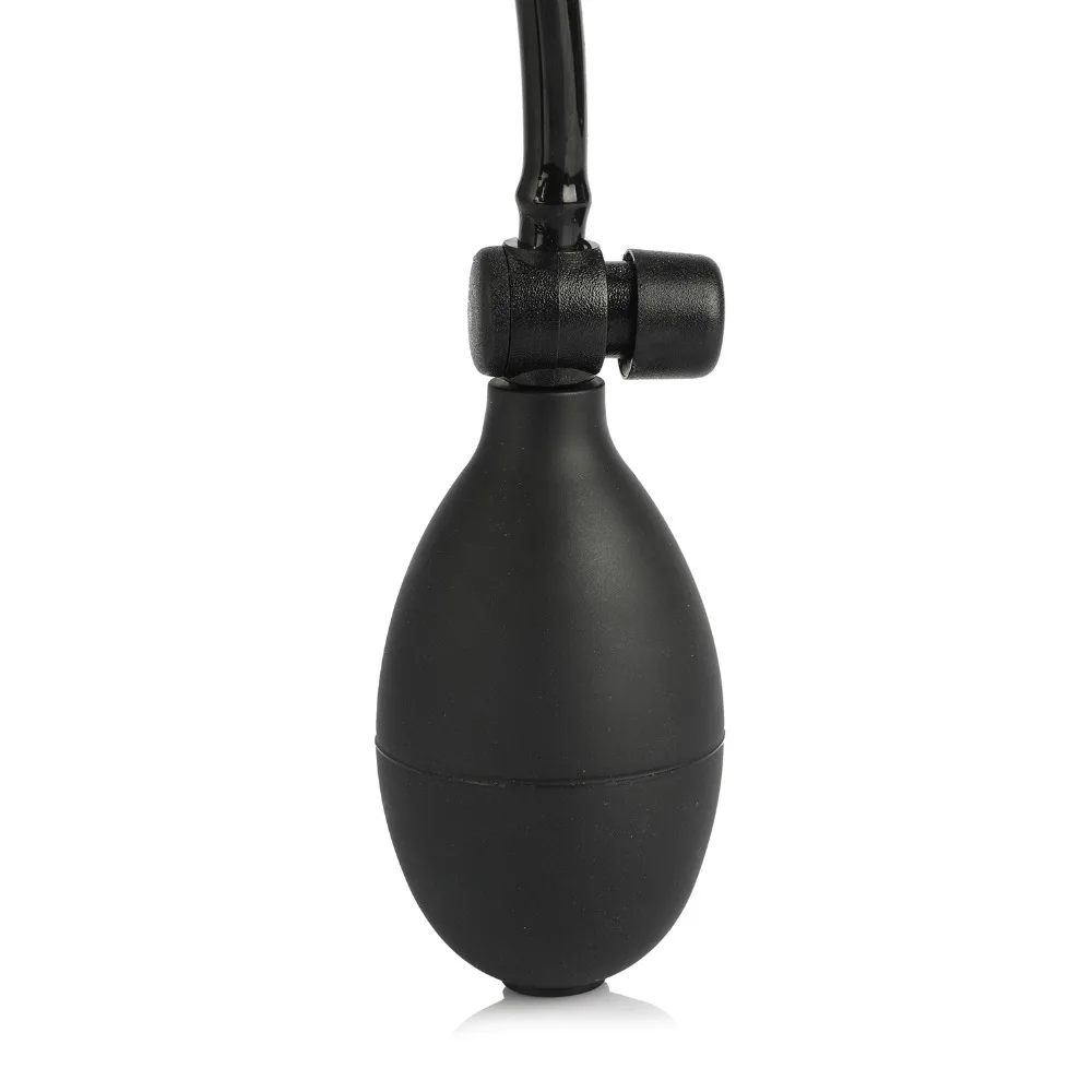 Inflatable Silicone Prostate Massager Anal Plug Dilator Expandable Butt Plugs Dildo Sex Toys For Women Men | Красота и здоровье
