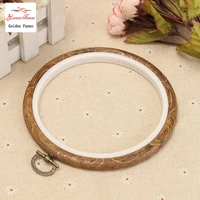 three size wood plastic frame embroidery hoop ring circle round loop for cross stitch hand diy needlecraft household sewing tool
