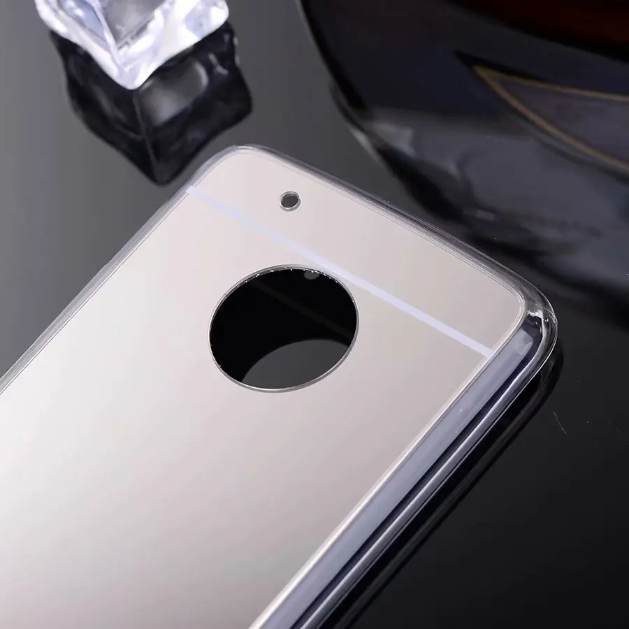 Для Motorola Moto G5 Plus чехол Роскошный чехол с зеркалом Мягкий ТПУ чехол для Motorola Moto G6 Plus задняя крышка оболочка для Moto E5 G6 Play