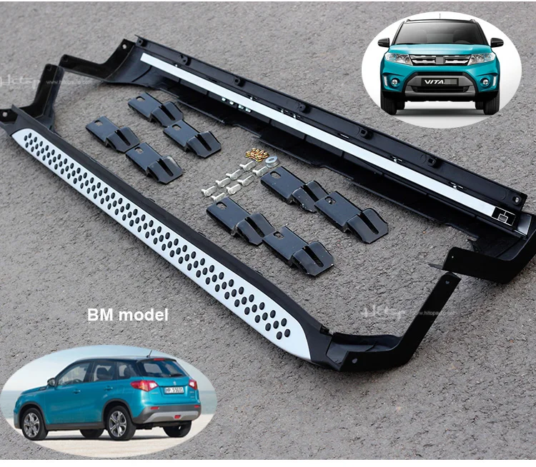 Новейшая Беговая доска боковой шаг nerf бар для Suzuki Vitara, две модели, ISO9001 качество, Hitop-SUV боковой шаг опыта 5 лет