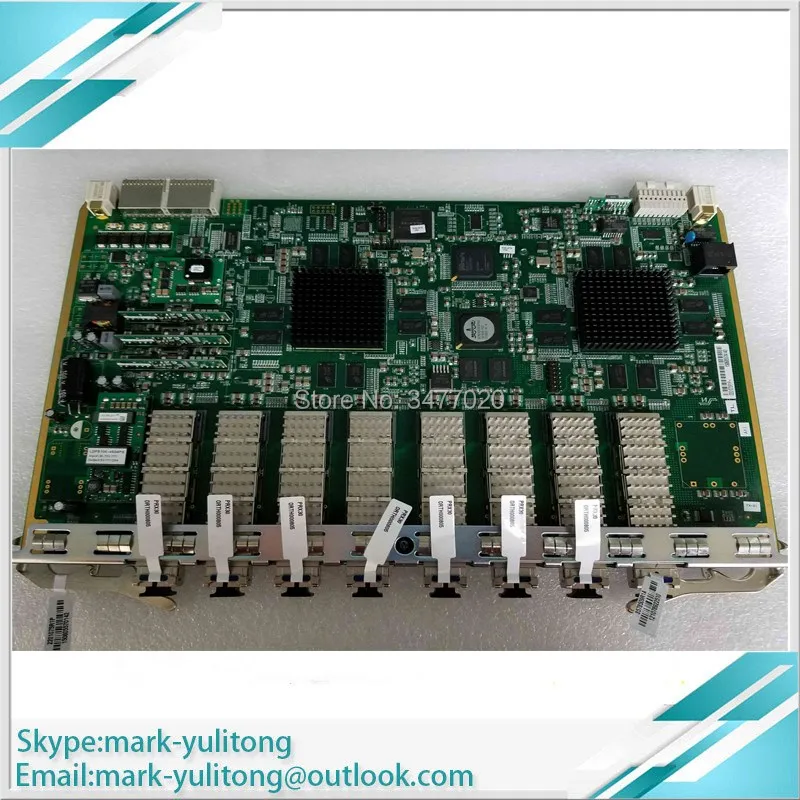 

Original F H 8 Ports 10G EPON board XG8A with 8 SFP modules OLT