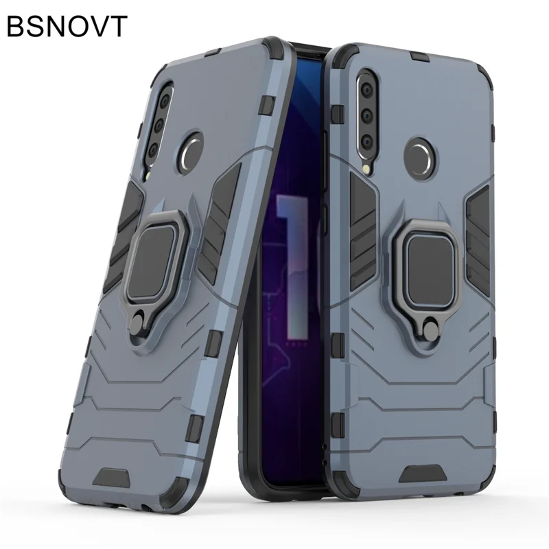 BSNOVT Huawei Honor 10i чехол противоударный с кольцом на палец магнитный держатель мягкий