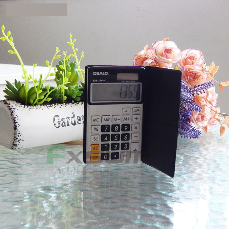 Office Small Calculator Solar and Battery Dual Power Electronic Portable 8 Digit Calculating Tool Stationery | Компьютеры и офис