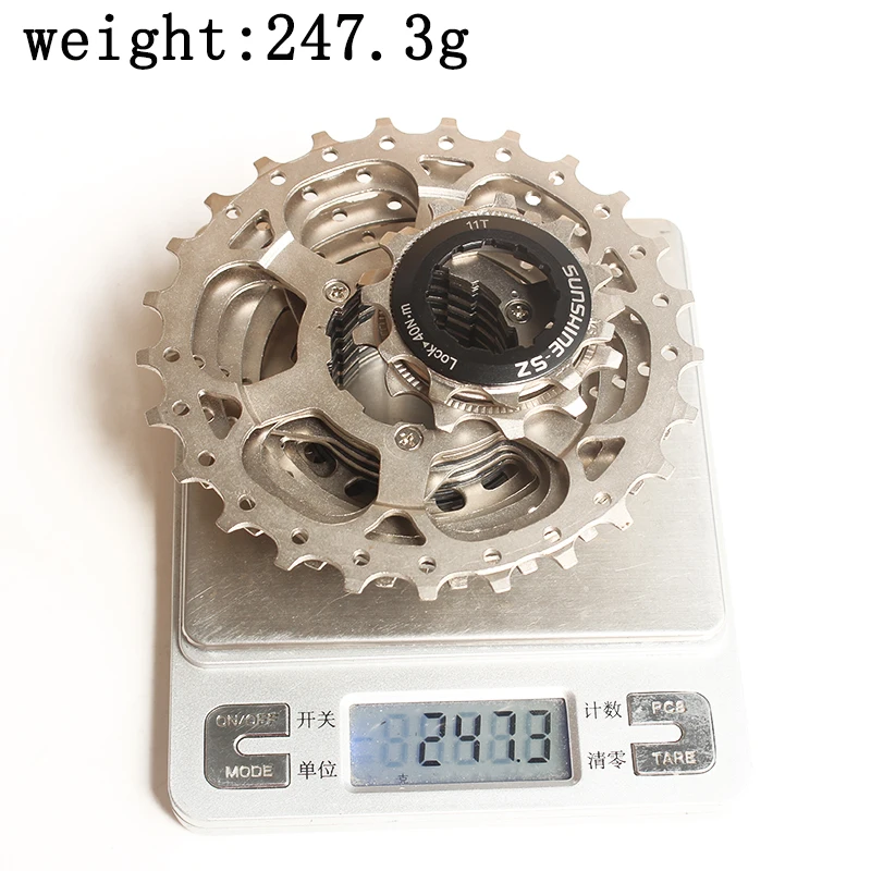 SUNSHINE SZ дорожный велосипед 10s кассета 11 25 T запчасти для велосипеда 20S 10 скоростной