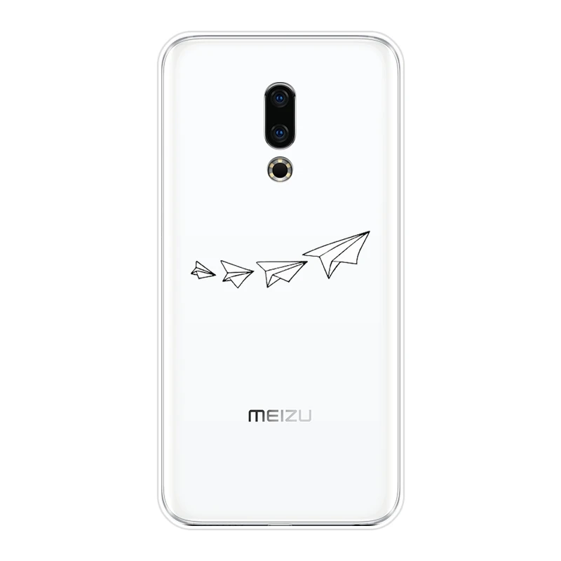 Чехол для телефона Meizu Pro 6 7 Plus U10 U20 мягкий силиконовый чехол на заднюю панель 16x15