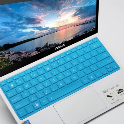 AllBlue Для Asus 14 дюймов Zenbook UX410 U410UQ RX410 UX42 UX430 U4100 U4000UQ RX410 UX410UQ7200 силиконовое покрытие для клавиатуры протектор - Цвет: AllBlue