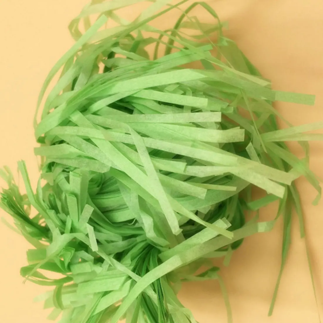 20 г/пакет измельченные Crinkle бумажная рафия конфетти DIY сухая соломенная Подарочная коробка наполнение материал Свадьба/День рождения украшения - Цвет: Зеленый