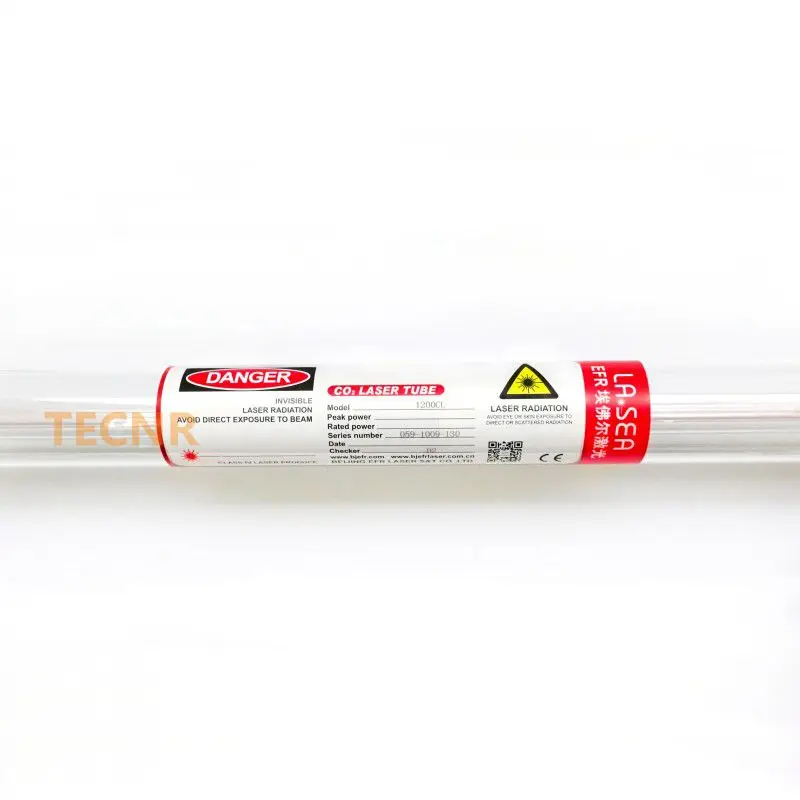 EFR CL1200 60 Вт CO2 стеклянная лазерная трубка 1200 мм для гравировальная машина|tube