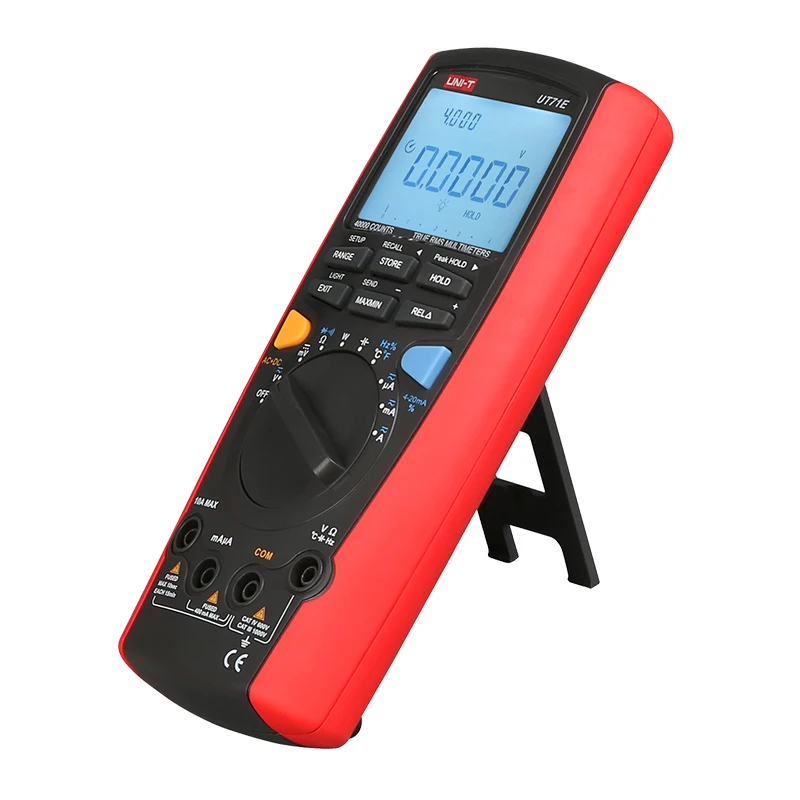 UNI-T UT71E Интеллектуальный Цифровой Вольт Ампер Ом Емкость метр термометр с USB