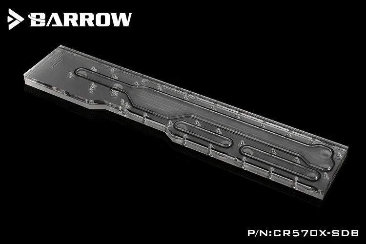 Водная плата для Corsair 570X / 500D Barrow чехол водного блока Intel CPU и однократного/двойного