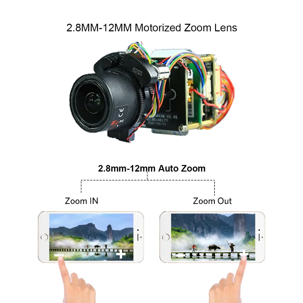 Система видеонаблюдения LOXCAM H.265 + 8 канальный комплект видеорегистратора POE 48 В 5