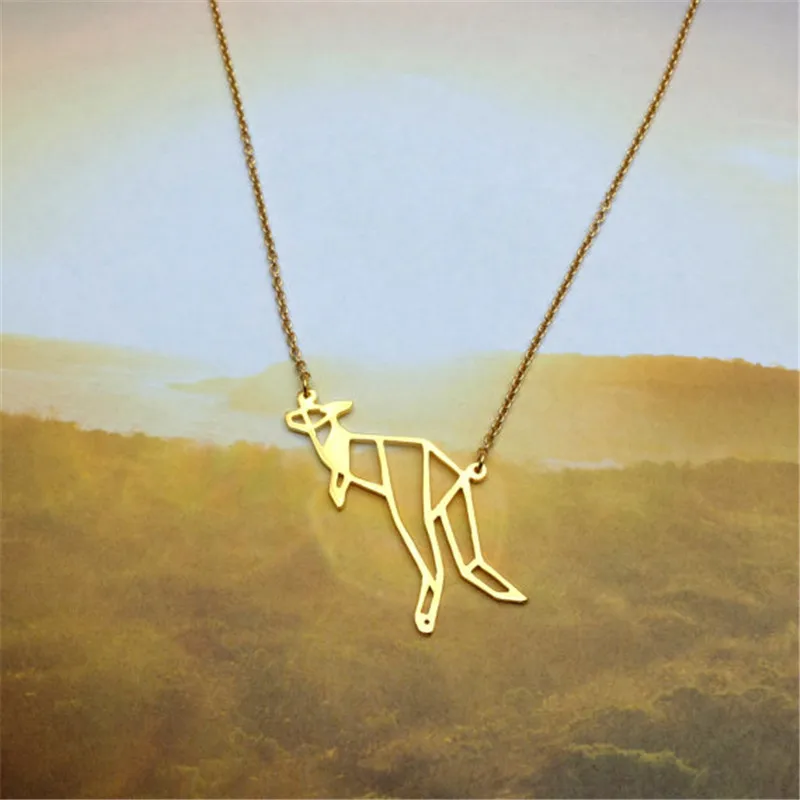 Женское Ожерелье чокер с подвеской кенгуру|chokers necklaces for women|choker fashion necklaceschoker necklace |