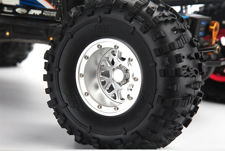 4 шт. D1RC 2,2 дюймов подсолнечника Beadlock Обода Колеса для 1:10 1:8 Traxxas TRX-4 TRX4 RC4WD D90 D110 TF2 осевой SCX10 90046