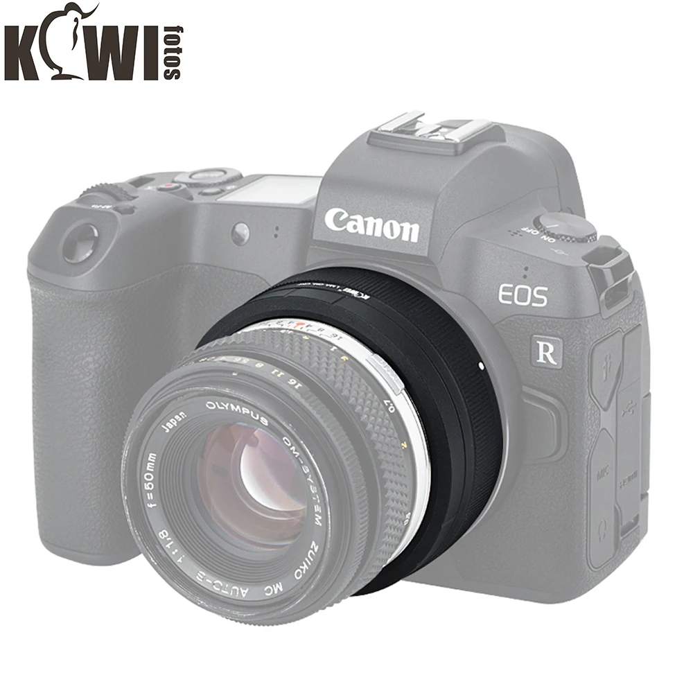Фотоадаптер KIWIFOTOS из алюминиевого сплава 69x31 5 мм для объектива Olympus OM Mount Canon RF Infinity
