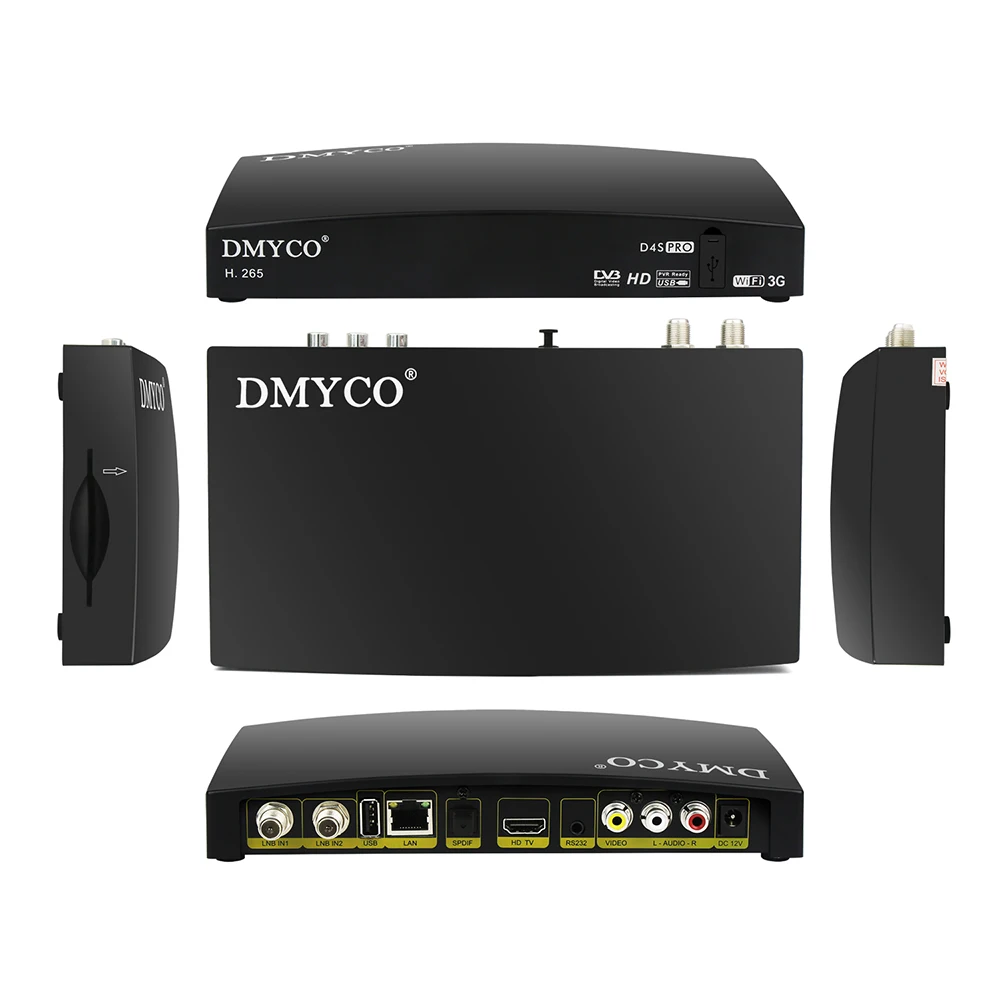 D4S PRO DVB S2 спутниковый ТВ ресивер Full 1080 P HD Поддержка BissKey Newcam YouTube кабель 3g PVR Youporn