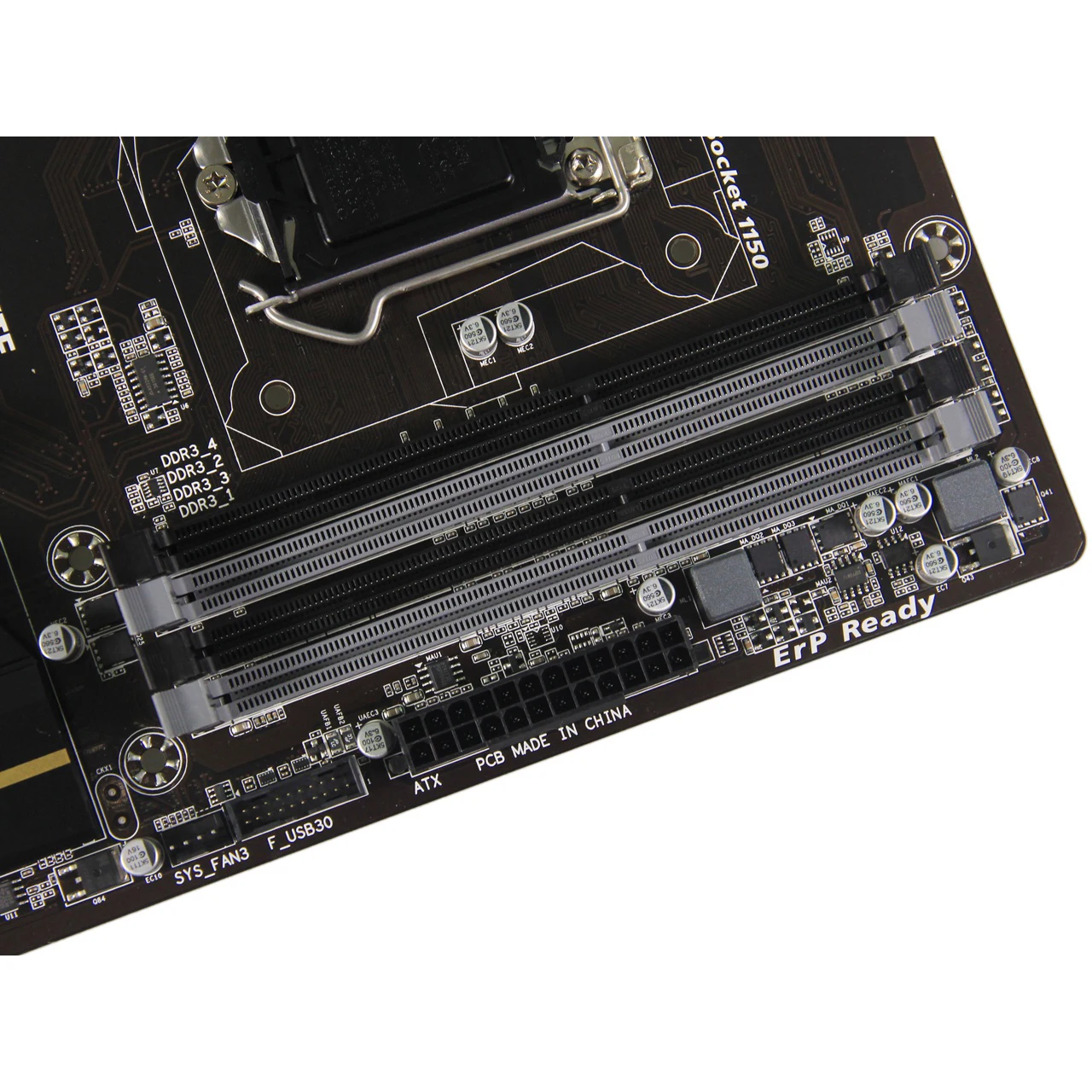 Материнская плата для Intel B85 DDR3 Gigabyte 100% оригинал LGA 1150 USB3.0 32G настольного ПК SATA III