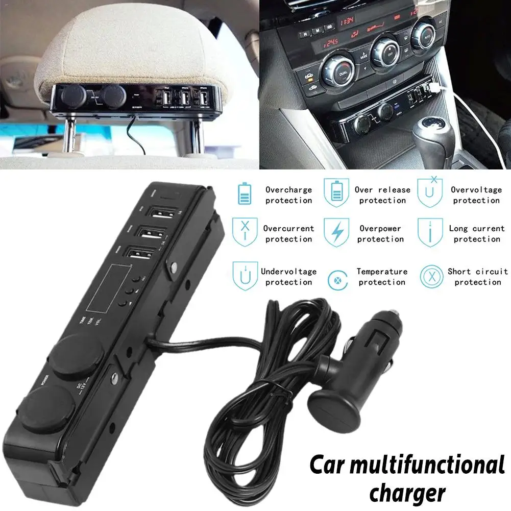 Автомобильный прикуриватель USB зарядное устройство для автомобильного телефона