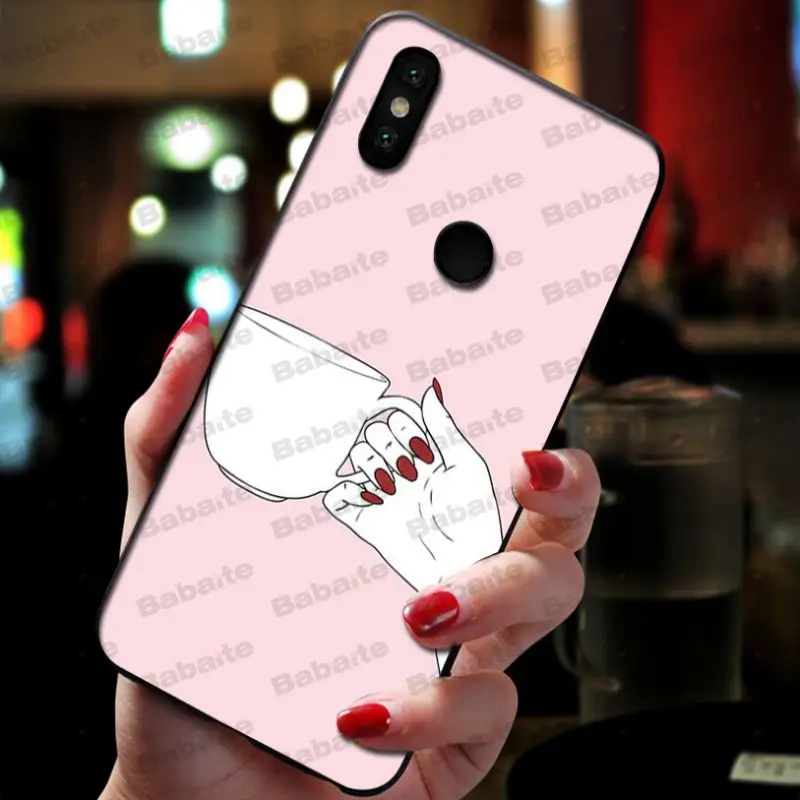 Силиконовый чехол для телефона Babaite Best Friend Girlfriend Boyfriend Shopping girl xiaomi mi 8se mi8lite note2 note3