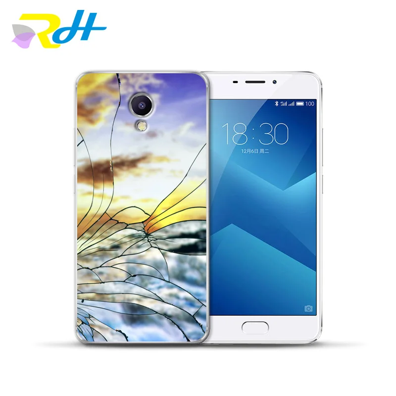 Чехол для Meizu U10 U20 M5 Note M5C M3C Pro 6 M3S Max M5S M6 M3 Чехлы модного сломанного