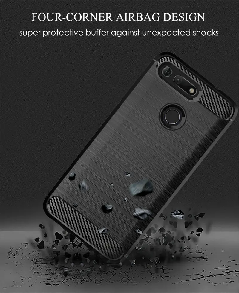 WIERSS Anti-fingerprint Phone Case Cover for Huawei Honor View 20 View20 V20 Slim Armor Fundas Capa&gt |