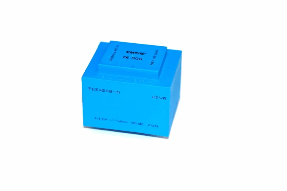 YHDC PE5424E M мощность 20VA входное напряжение 220В выход 2 * 9В Инкапсулированный