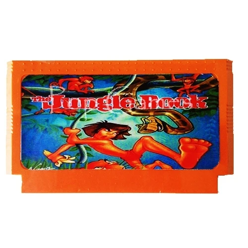 Игровой картридж Jungle Book 60 Pins для 8 битной игровой консоли Прямая