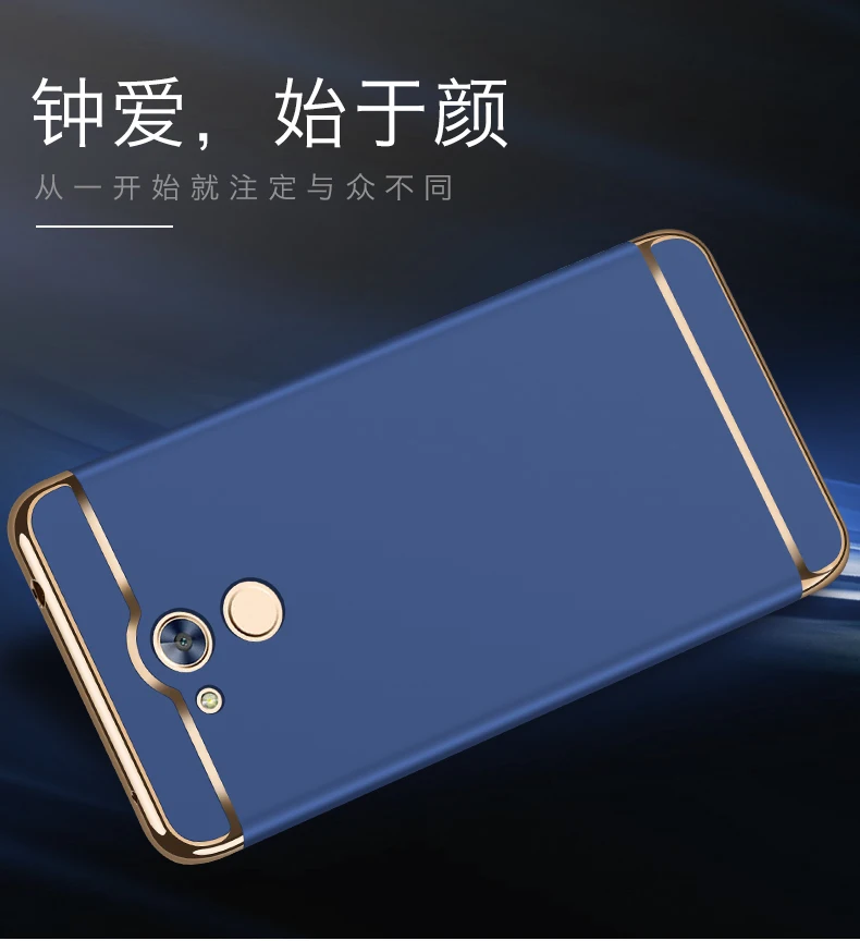 CHANHOWGP для Huawei Honor 6A 6 a чехол Гибридный 3 в 1 роскошный полный охват жесткий матовый пластиковый чехол на Honor 6A DLI AL10 AL00