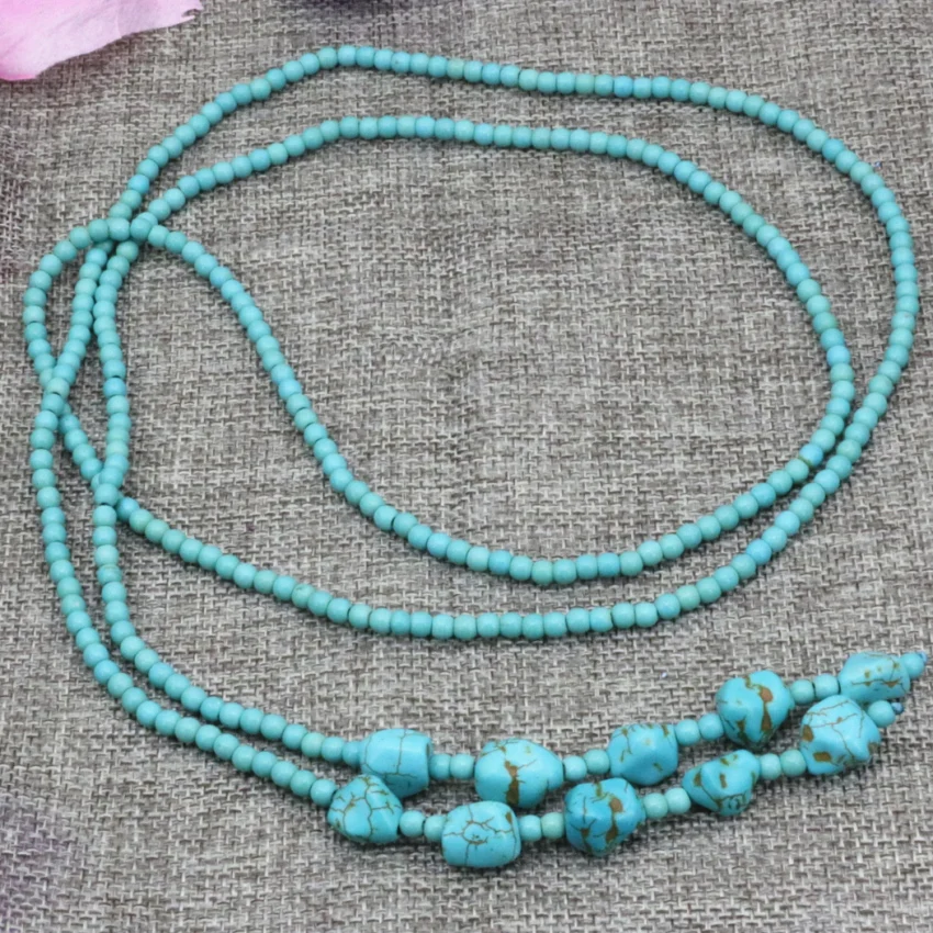 50 дюймов длинной цепи ожерелье ювелирные изделия заявление для женщин в