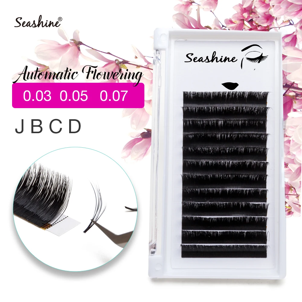 

Seashine Easy Fans Eyelash Extension Bloom Eyelash Extension Austomatic Flowering Fast Fan Free Shipping