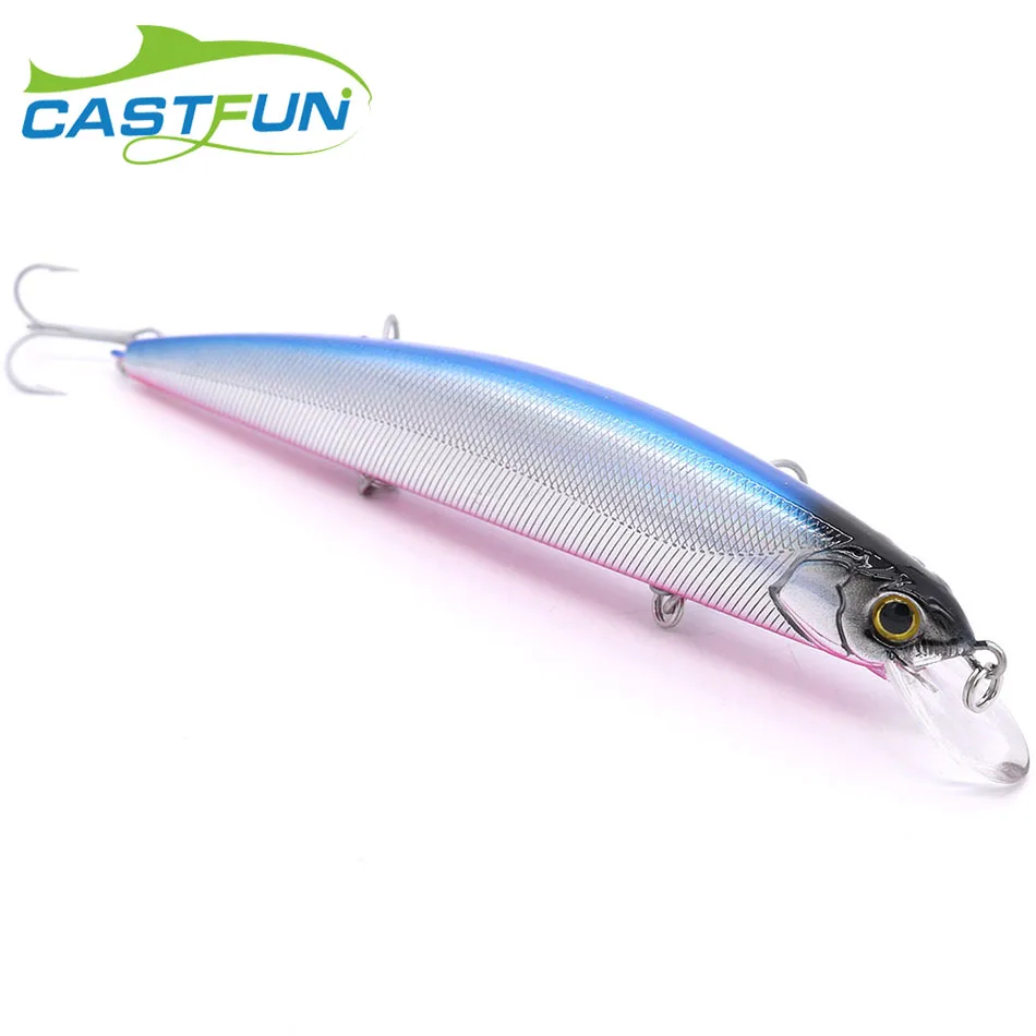 CASTFUN большая приманка Minnow 20 г 13 см плавающая верхняя водная воблер Щука