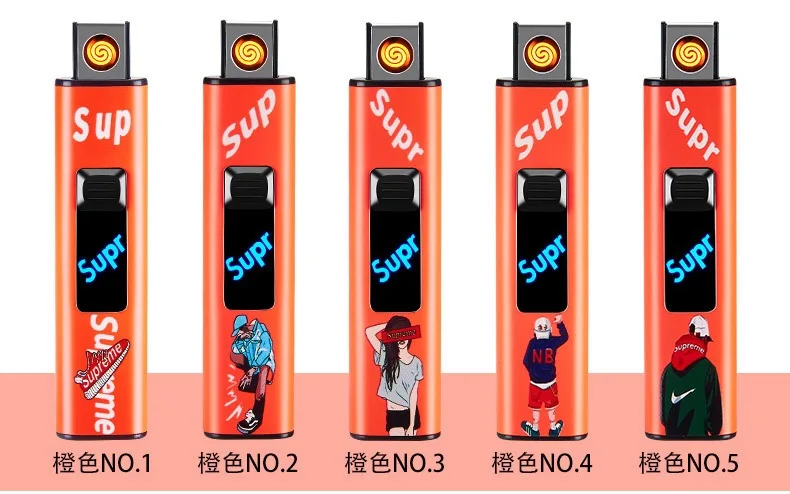 2019 USB прикуриватель тонкий для Плазменно дуговой зажигалки ветрозащитный