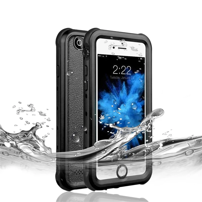 Водонепроницаемый чехол для iPhone 7 8 Plus герметичный противоударный броня 5 5s SE 6 6s