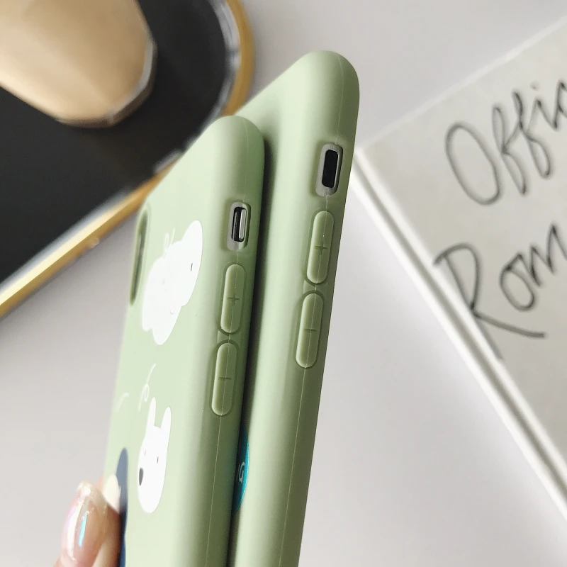 Простой мягкий чехол для iPhone XS MAX XR X 8 7 Plus 6 6s силиконовый |